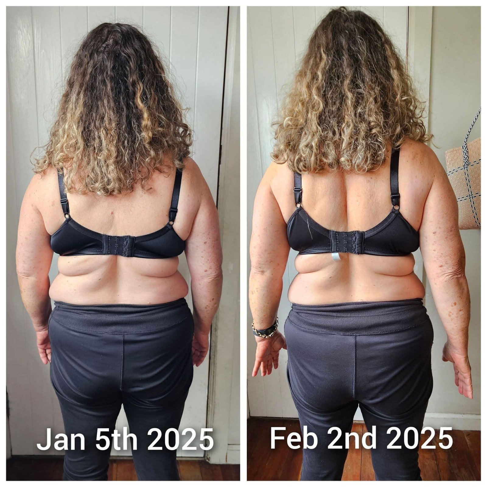 Hannah S. weight loss transformation results with LifeVantage MindBody GLP-1 - before and after 3 months